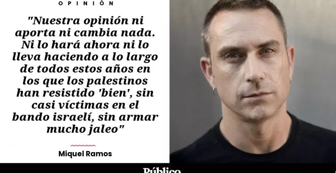 Dominio Público - Palestina arde y nuestra opinión da igual