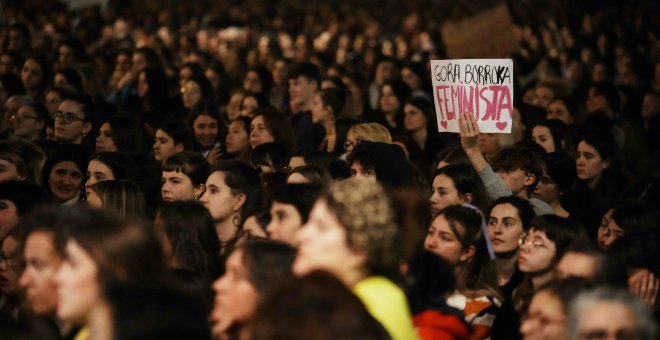 La huelga general feminista en Euskadi busca que las instituciones asuman los cuidados en vez de las mujeres