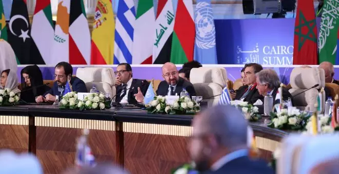 La Cumbre de la Paz para Gaza organizada por Egipto termina sin una declaración final conjunta