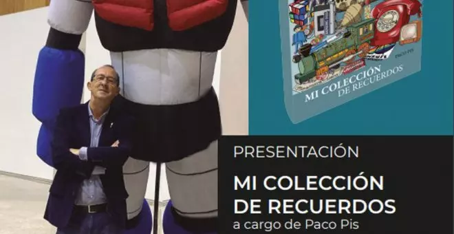 Paco Pis presentará 'Mi colección de recuerdos' dentro de los actos del Día de la Biblioteca de Camargo