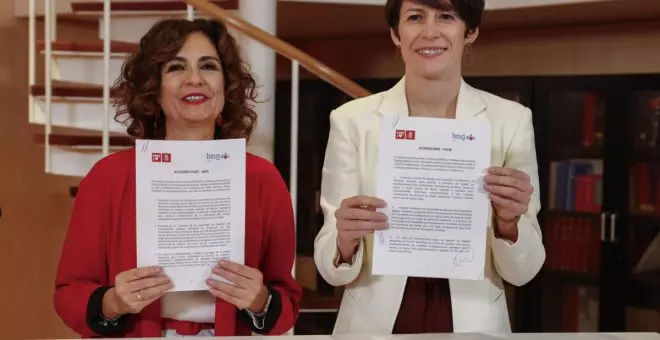 El acuerdo de investidura ensaya la entente que BNG y PSOE quieren llevar a la Xunta