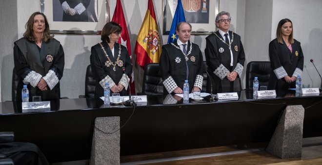 La cúpula judicial madrileña, vanguardia de la resistencia de la judicatura contra la ley de amnistía y del 'solo sí es sí'