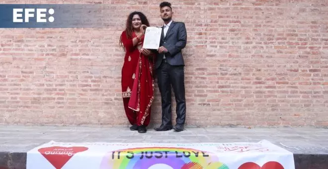 Nepal registra oficialmente el primer matrimonio homosexual del Sur de Asia