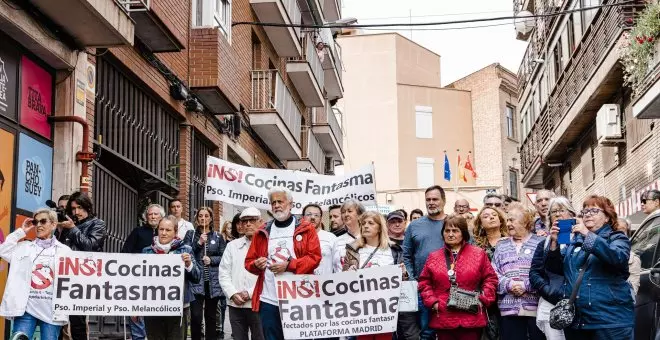 Almeida da la espalda a los vecinos de Arganzuela y recurre la sentencia que suprimía las cocinas fantasma