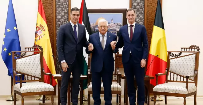 Abás agradece la "valiente" decisión de España, Irlanda y Noruega de reconocer el Estado de Palestina
