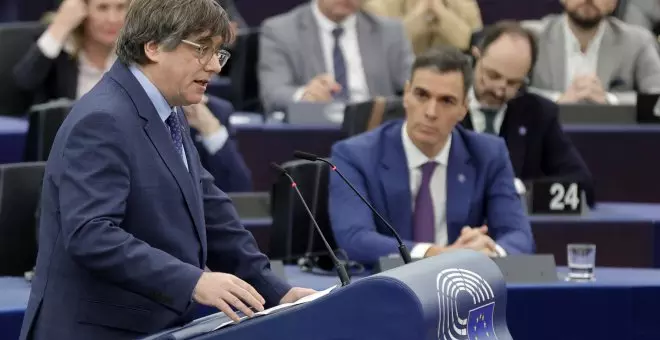 Sánchez tiende la mano a Puigdemont para mejorar la convivencia en Catalunya: "Está en nuestras manos lograrlo"