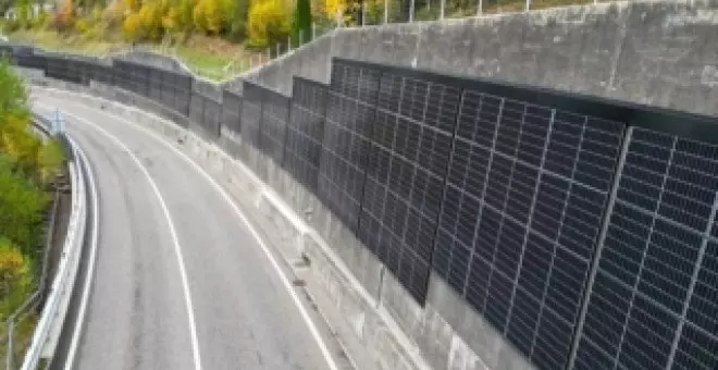 Aprovechar los muros de contención de las autovías para generar energía: así lo están consiguiendo en Suiza