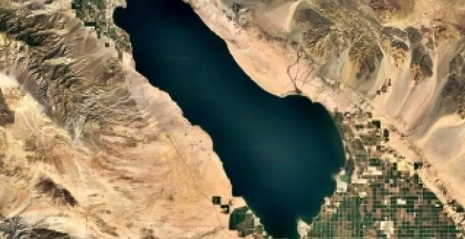 Este lago tiene 4 veces el tamaño del Estrecho de Gibraltar y litio para 380 millones de coches eléctricos