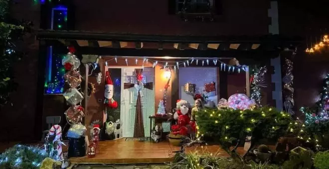 Una casa de Soña gana el primer concurso de decoración navideña