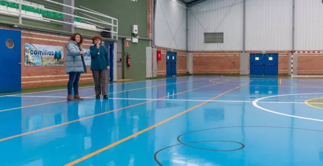 Concluye la remodelación del polideportivo municipal tras una inversión de 30.000 euros