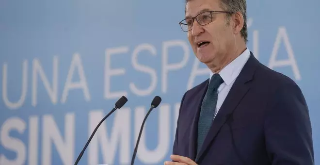 Feijóo se erige en defensor de la democracia en 2024: "Puedo porque no me he dedicado a debilitarla"