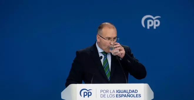 Miguel Tellado echa balones fuera respecto a los contactos secretos del PP con Junts