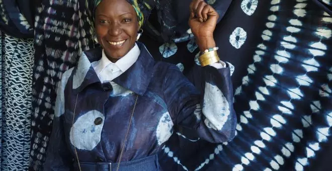 Viaje al 'África Azul', el fascinante lenguaje de las telas en índigo 