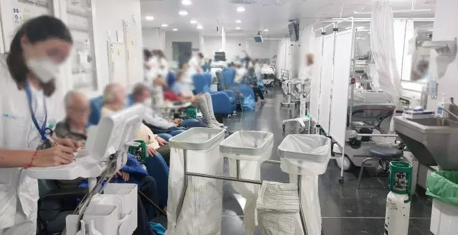 El hospital madrileño La Paz colapsa y suspende cirugías por falta de camas
