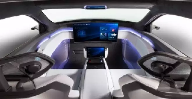 Adiós al volante y a todos los mandos: los coches eléctricos del futuro sólo necesitarán una gran pantalla