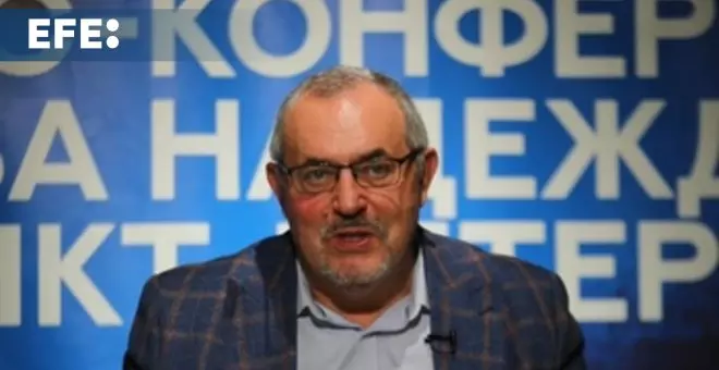 El único candidato a presidente en Rusia en contra de la guerra en Ucrania hace campaña en San Petersburgo