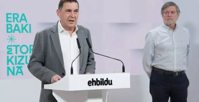 Otegi analiza la decisión del Tribunal Constitucional de no repetir el juicio: "Bateragune es un caso de lawfare"