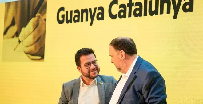 Junqueras avala a Aragonès com a candidat d'ERC per revalidar la presidència de la Generalitat: "És el millor candidat"