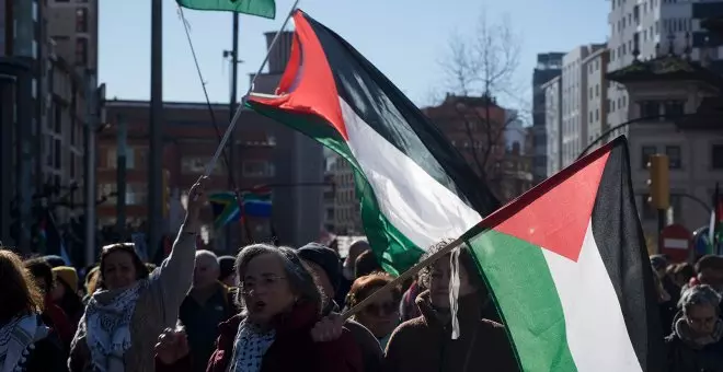 Asturies sale a la calle contra el genocidio en Gaza