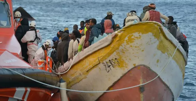 El doble duelo de Ndiona tras llegar a Canarias en cayuco y perder a su primo en el mar