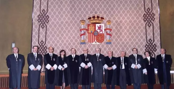 Se cumplen 20 años de la única vez que el Supremo condenó a los magistrados del Constitucional