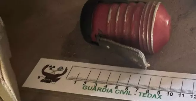 Desactivan una granada de la guerra civil localizada en una vivienda en construcción en un pueblo de Guadalajara