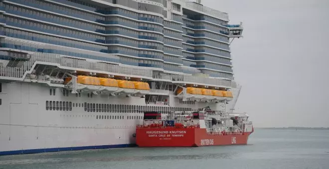 Un 20% dels creuers que atraquen al Port de Barcelona utilitzen el Gas Natural Liquat com a combustible