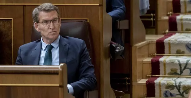 Feijóo pide a Bruselas que intervenga y pare la amnistía: "Lo que pasó en Catalunya es puro fascismo"