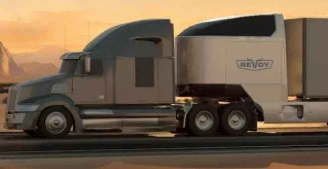Esta solución convierte un camión diésel en híbrido de manera similar a un intercambio de baterías
