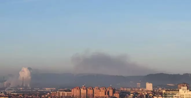 La contaminación otra vez fuera de control en Xixón