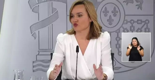 Pilar Alegría: "La mentira es el único proyecto político del PP"