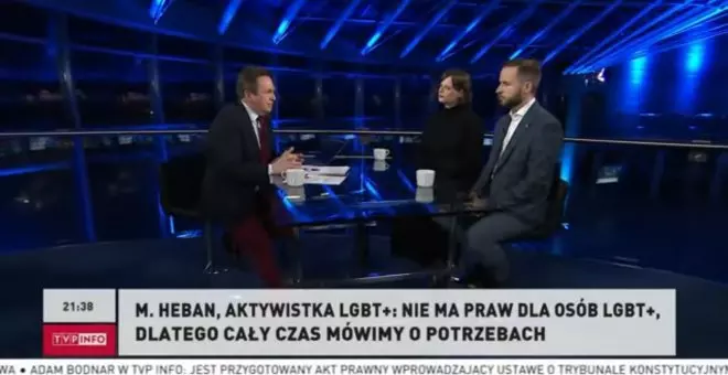 Las disculpas de un presentador a activistas LGTBI+ tras la salida de la ultraderecha del Gobierno polaco