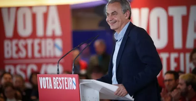 Zapatero tira de ironía para cargar contra Feijóo: "Están preparando una serie en Netflix"