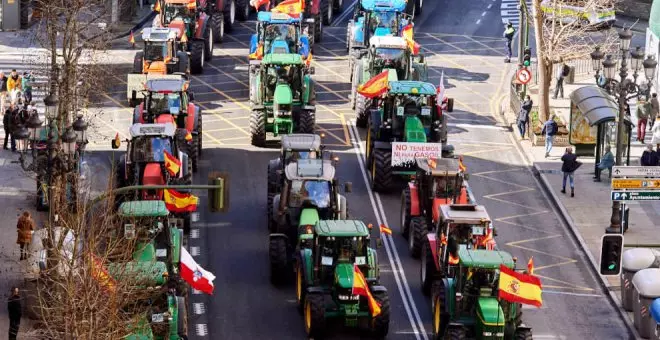 La tractorada cortará el viernes el tráfico en el centro de Santander a mediodía