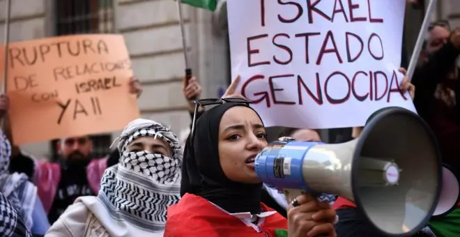 Miles de personas reclaman en Madrid el fin del "genocidio" en Gaza y el impulso de sanciones a Israel