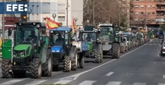 Los tractores vuelven a las calles de Logroño