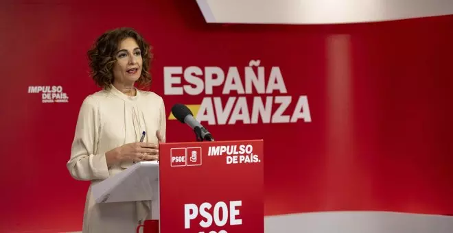 Montero tacha de incomprensible la actitud de Page y carga contra sus declaraciones: "Uno tiene que saber cuál es la camiseta que lleva"