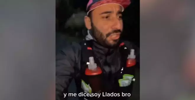 "Aquí, haciendo burpees, bro": el hilarante monólogo de un cómico sobre Llados