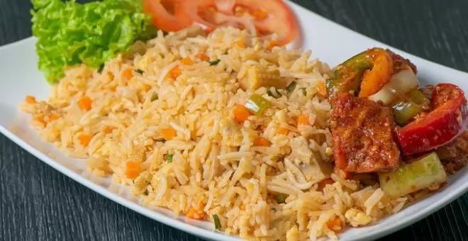 Pato confinado - Receta de arroz viudo: un clásico vegetariano