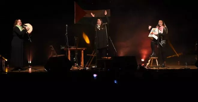 Galería: Así fue el concierto de Asturies con Palestina