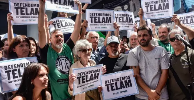 "Télam no se cierra: sin medios públicos no hay democracia"