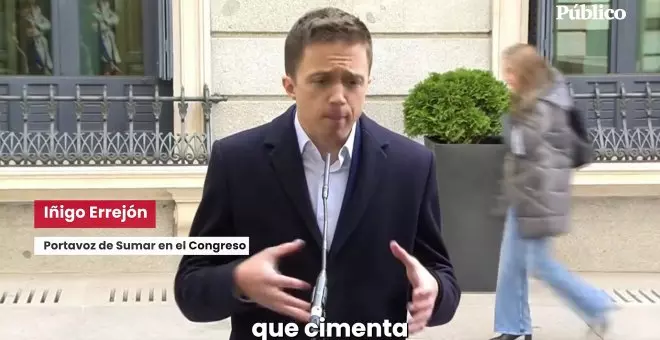 Iñigo Errejón, sobre el acuerdo de la ley de amnistía: "Hoy la legislatura es más fuerte"