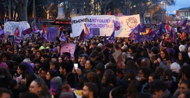 ​El 8M del #SeAcabó desborda las calles para reclamar "el fin del patriarcado"