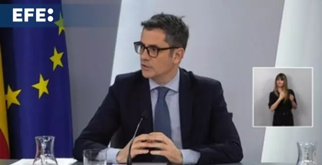 Bolaños afirma que el PSOE impedirá que jueces comparezcan en comisiones de investigación