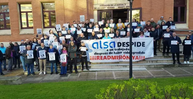 Solidaridad con el sindicalista despedido en ALSA