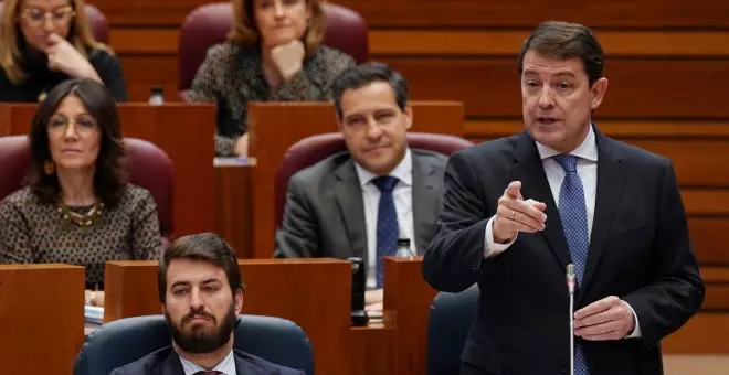 El PSOE se opone a una subvención de 21 millones para 'TeleMañueco' en el presupuesto de Castilla y León de PP y Vox