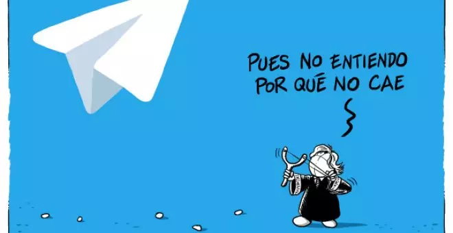 Pedraz contra Telegram