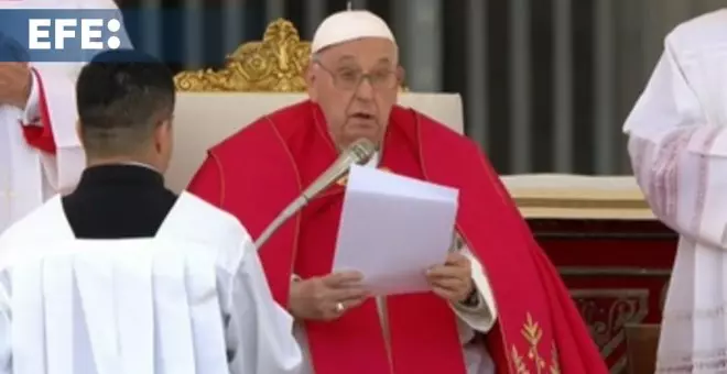 El papa alerta del riesgo de una catástrofe humanitaria mayor en Ucrania y recuerda el sufrimiento de Gaza