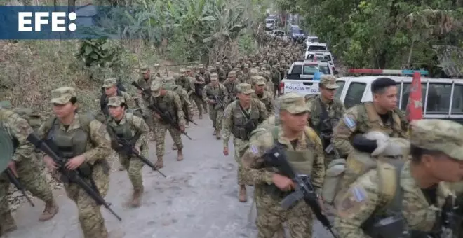 Unos 5.000 soldados y policías son desplegados en el norte de El Salvador
