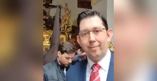 Este vídeo de siete segundos es ya uno de los más virales de la Semana Santa